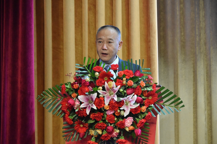 4.集團(tuán)總裁助理，公司黨委書記、董事長(zhǎng)任勇作重要講話。.JPG